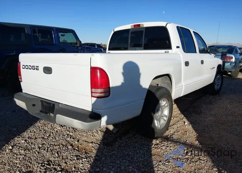 2001 Dodge Dakota Slt/Sport из США, поврежденный, VIN 1B7GL2AX81S158699